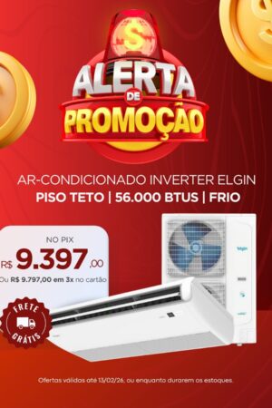Ar Condicionado Inverter Hisense piso teto | 56000btus | Frio